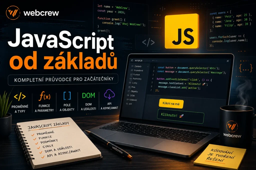 JavaScript od základů – kompletní průvodce programováním pro začátečníky