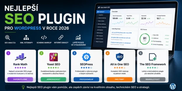 Nejlepší SEO plugin pro WordPress v roce 2026
